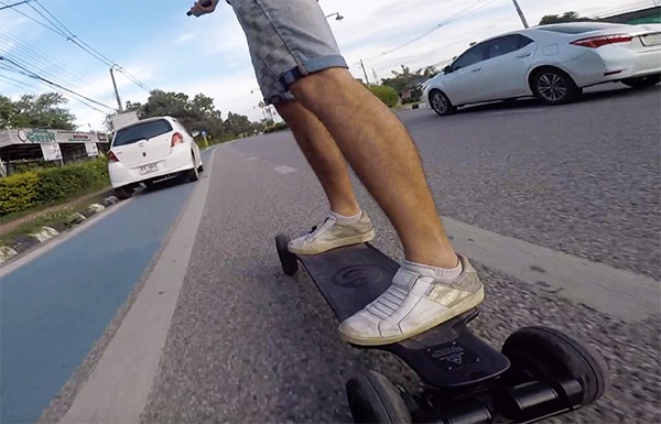 Ownboard AT on the road