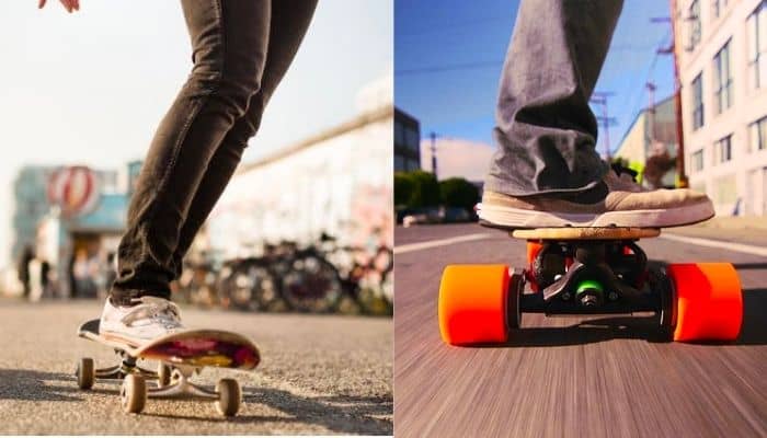 Electric Skateboarding vs. Traditional Skateboarding
