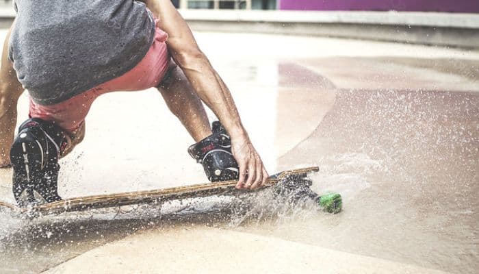 waterproof skateboard
